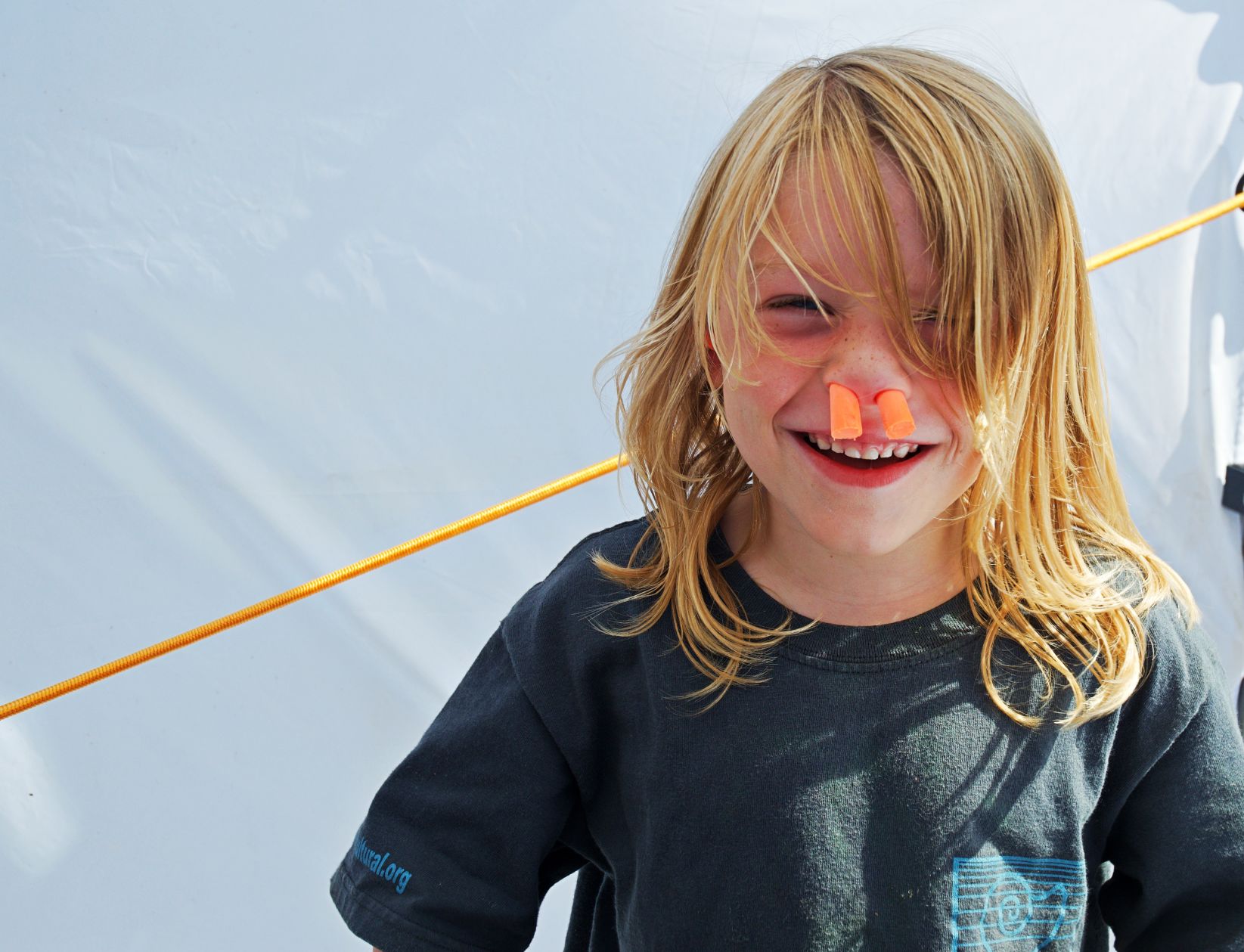 Harper found a way to solve the smelliness of fish.JPG